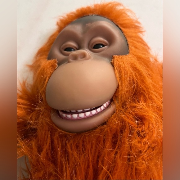Obi Tan Orangutan Interactive Plush Toy Monkey 16" Senario Rare 2001 Kobi Oki - Picture 2 of 6
